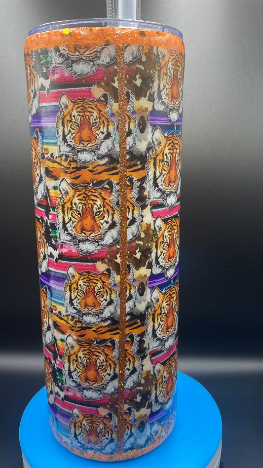 Tiger Epoxy Tumbler 20oz