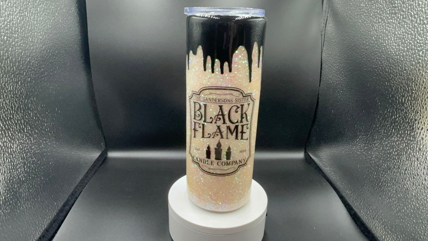 Black Flame Candle